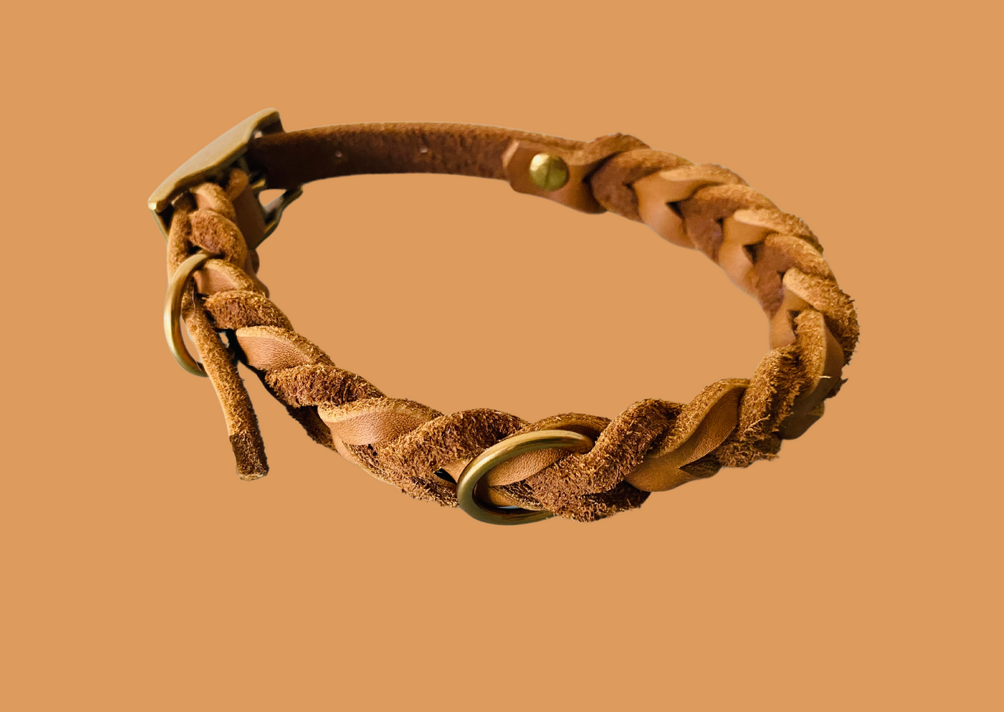 Halsband Cognac I Gold