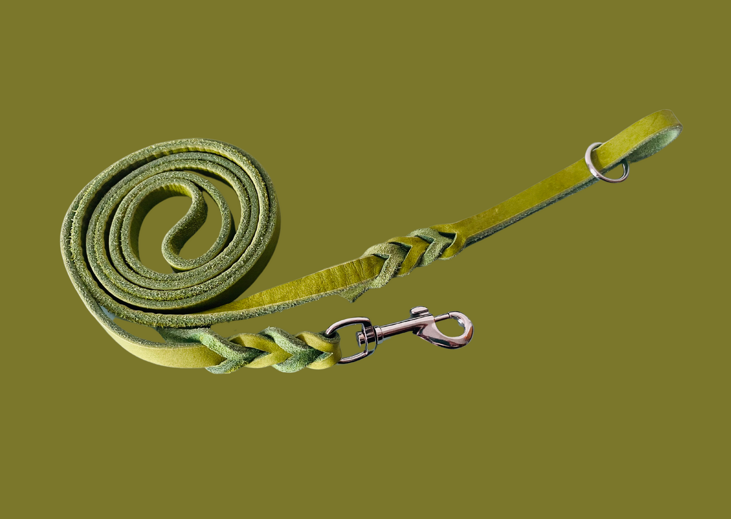 Leine mit Handschlaufe Kiwi I Silber
