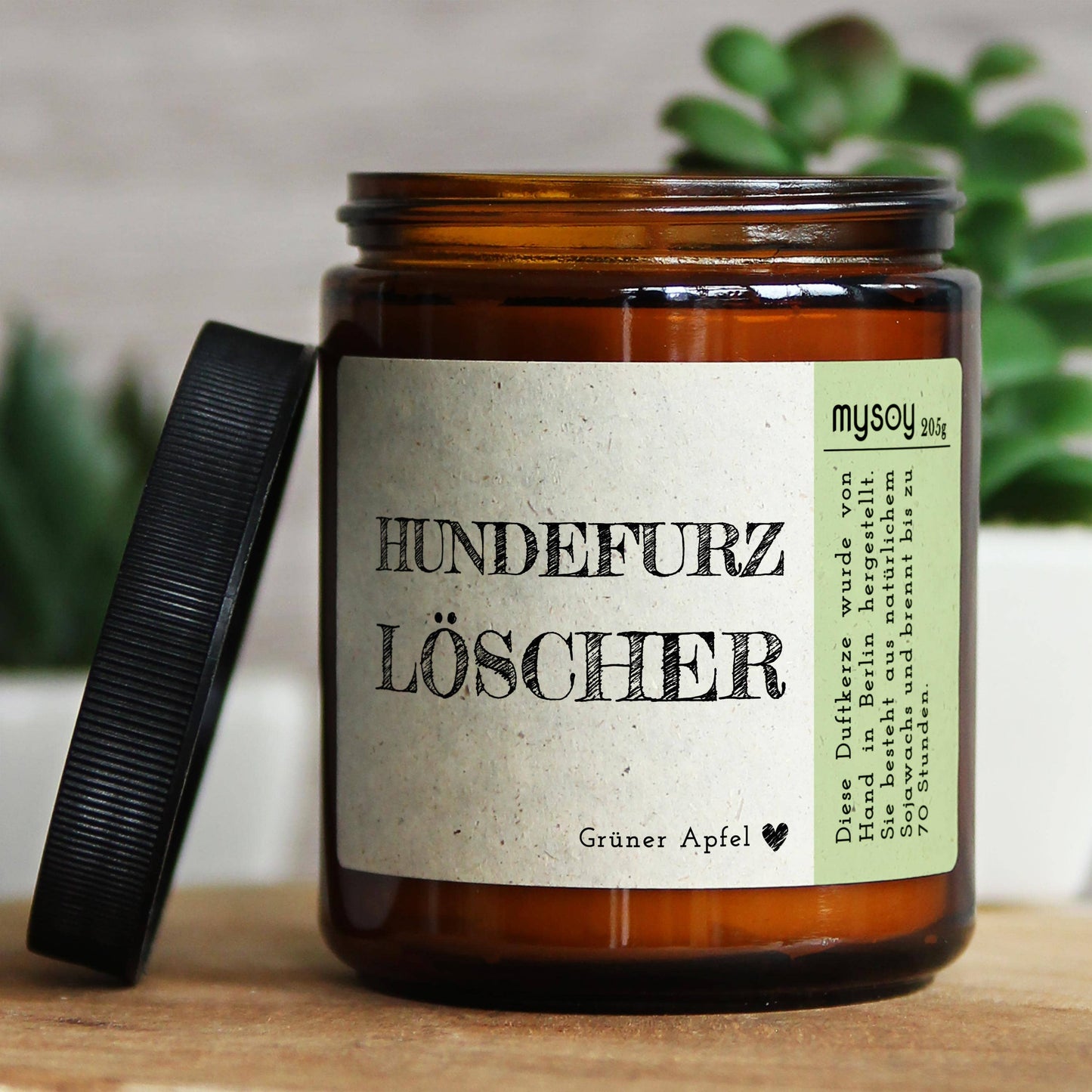 Duftkerze 'Hundefurzlöscher'