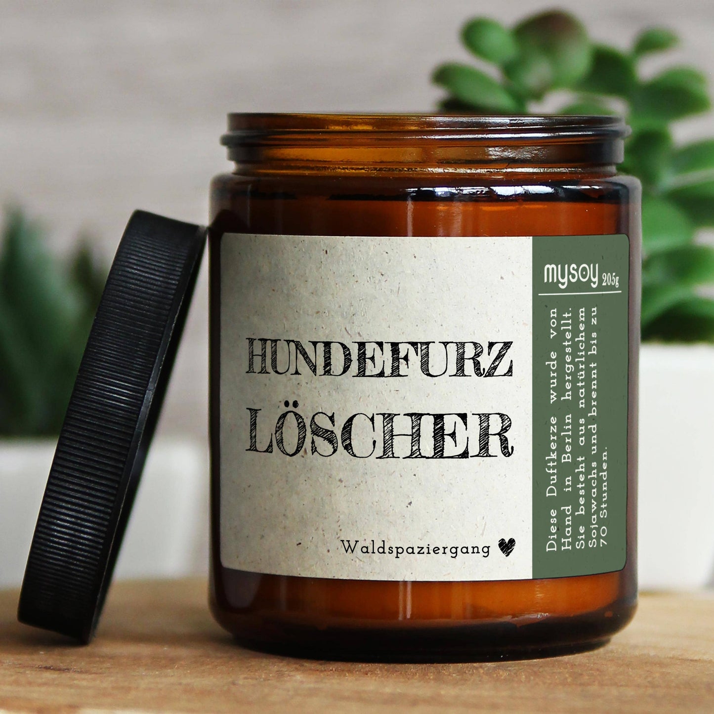 Duftkerze 'Hundefurzlöscher'