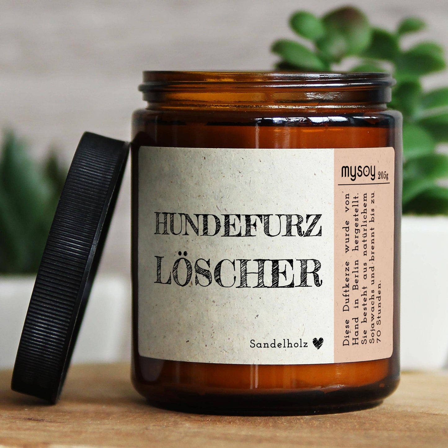 Duftkerze 'Hundefurzlöscher'
