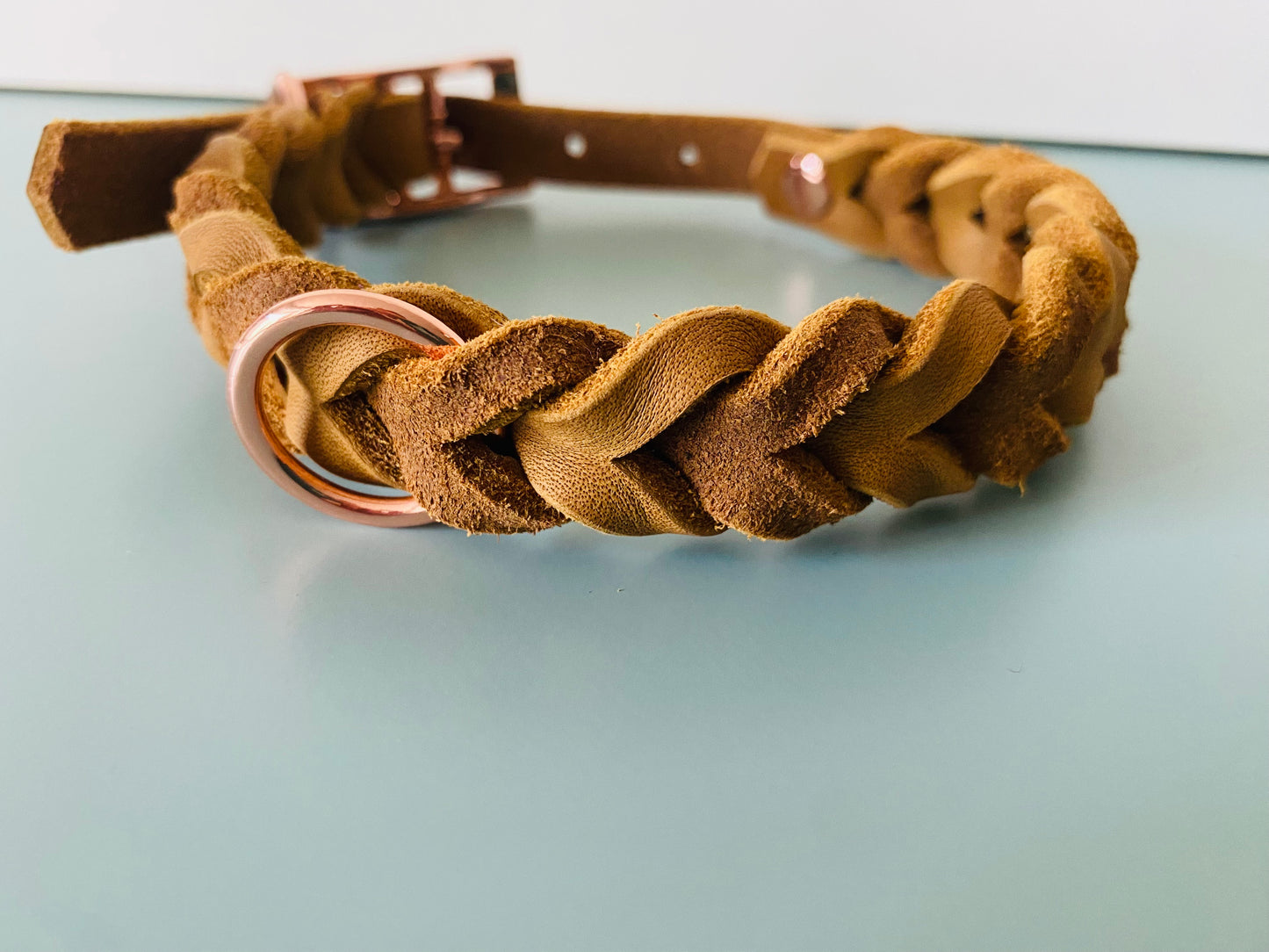 Halsband Cognac I Rosé
