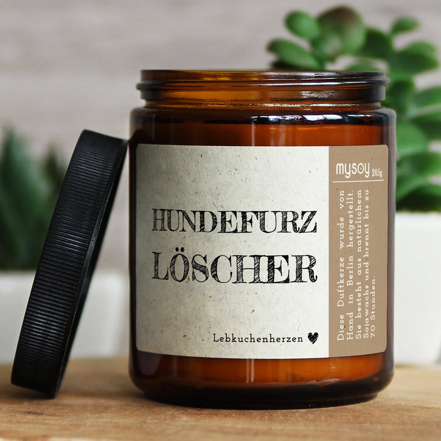 Duftkerze 'Hundefurzlöscher'