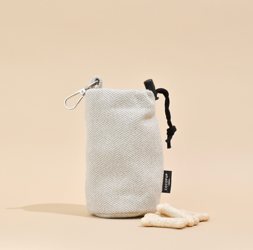 Leckerlibeutel Tweed Sand