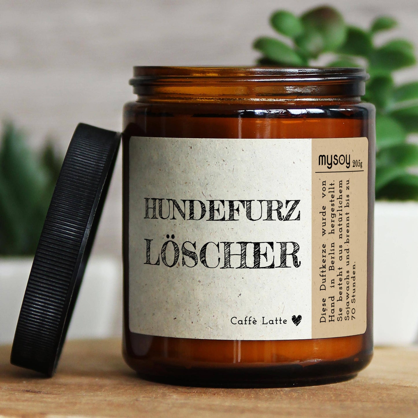 Duftkerze 'Hundefurzlöscher'