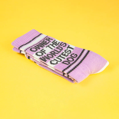 Crew Socken Owner of the world cutest dog