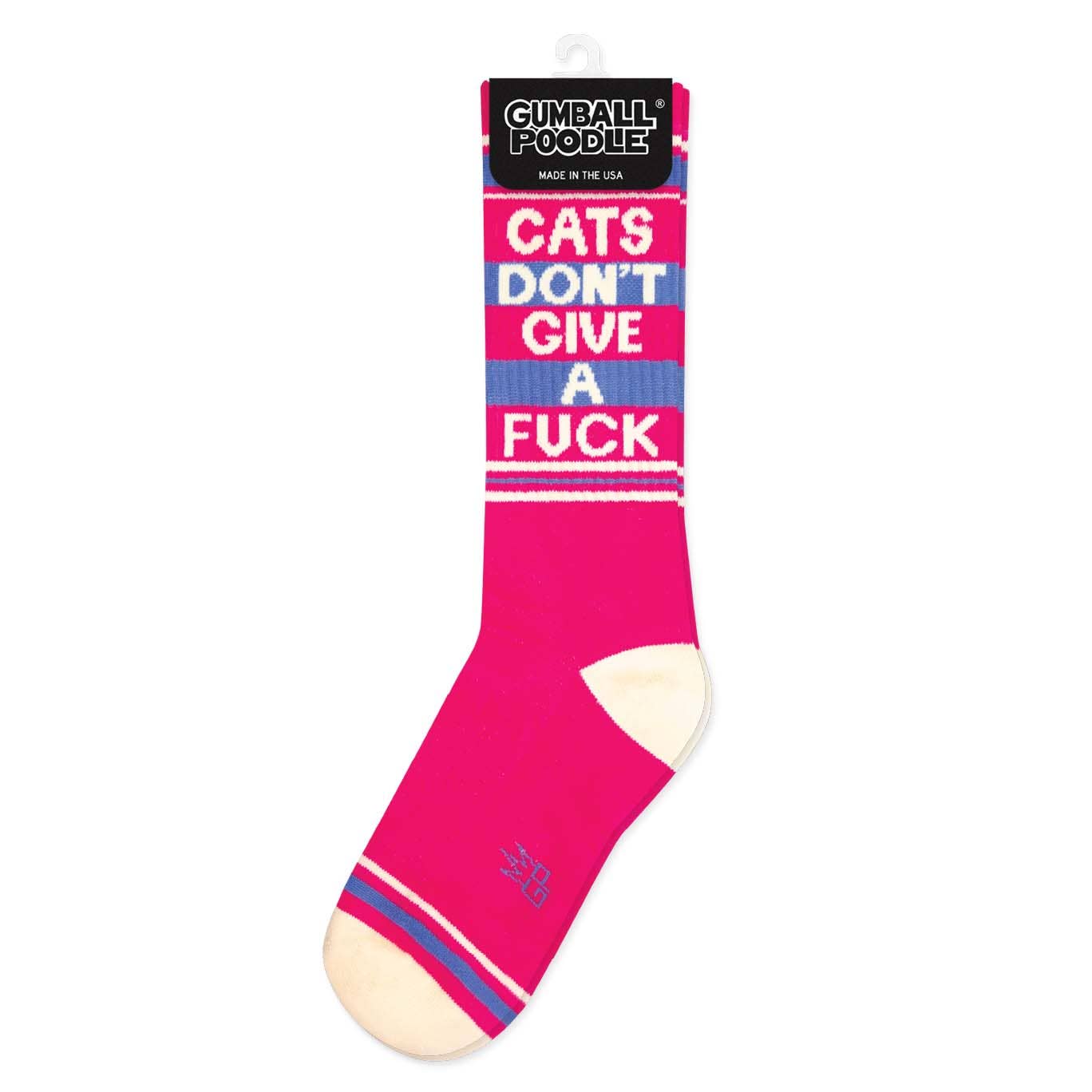 Crew Socken Cats Don't Give A Fuck
